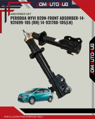 Front Absorber-Perodua Myvi D20N-14-931699-105 (RH) 14-931700-105(LH)