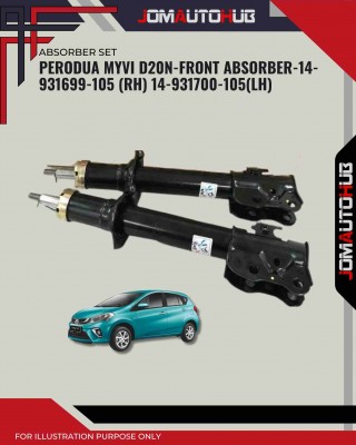 Front Absorber-Perodua Myvi D20N-14-931699-105 (RH) 14-931700-105(LH)