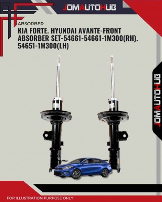 Front Absorber-Kia Forte. Hyundai Avante-54661-54661-1M300(RH). 54651-1M300(LH)