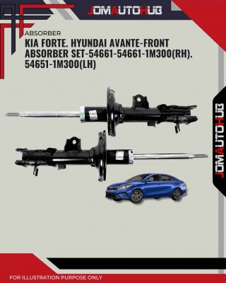 Front Absorber-Kia Forte. Hyundai Avante-54661-54661-1M300(RH). 54651-1M300(LH)