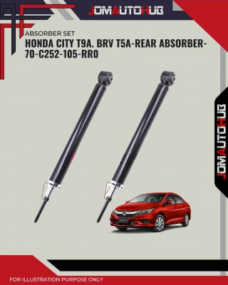 Rear Absorber-Honda City T9A. BRV. Jazz T5A-70-C252-105-RR0