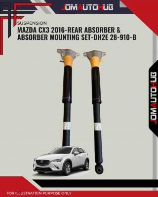Rear Absorber & Mounting Set-Mazda CX3 2015-DH2E 28-910-B