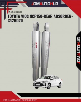 Rear Absorber Set-Toyota Vios NCP150-342HD20