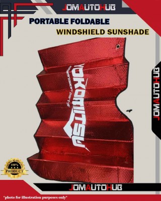 Portable Foldable Windshield Sunshade