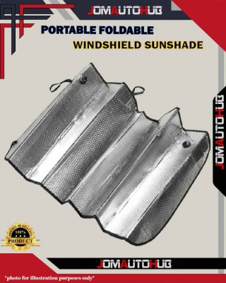 Portable Foldable Windshield Sunshade