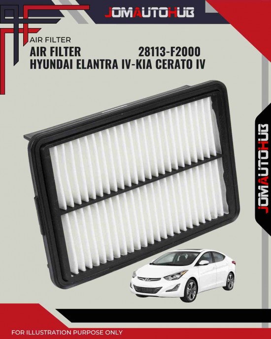 Air Filter-Hyundai Elantra IV 1.6cc 2.0cc-Kia Cerato IV 1.6cc 2.0cc-28113-F2000