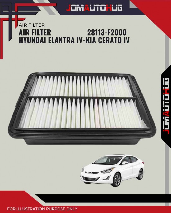 Air Filter-Hyundai Elantra IV 1.6cc 2.0cc-Kia Cerato IV 1.6cc 2.0cc-28113-F2000