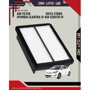 Air Filter-Hyundai Elantra IV 1.6cc 2.0cc-Kia Cerato IV 1.6cc 2.0cc-28113-F2000