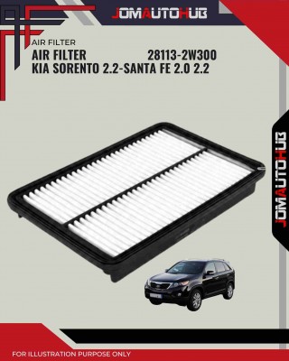 Air Filter-Hyundai Santa Fe 2.0cc 2.2cc-Kia Sorento 2.2cc-28113-2W300