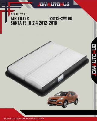 Air Filter-Hyundai Santa Fe III 2.4cc (2012-2018)-28113-2W100