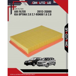 Air Filter-Kia Optima 2.0cc 2.7cc-Kia Rondo 1.6cc 2.0cc-28113-2G000