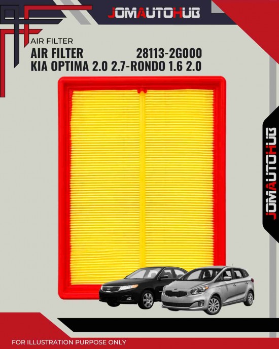 Air Filter-Kia Optima 2.0cc 2.7cc-Kia Rondo 1.6cc 2.0cc-28113-2G000 Air Filter-Kia Optima 2.0cc 2.7cc-Kia Rondo 1.6cc 2.0cc-28113-2G000