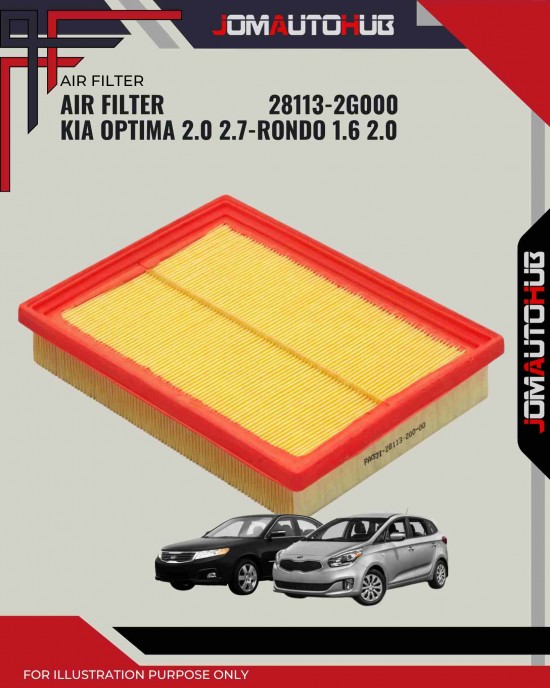 Air Filter-Kia Optima 2.0cc 2.7cc-Kia Rondo 1.6cc 2.0cc-28113-2G000 Air Filter-Kia Optima 2.0cc 2.7cc-Kia Rondo 1.6cc 2.0cc-28113-2G000