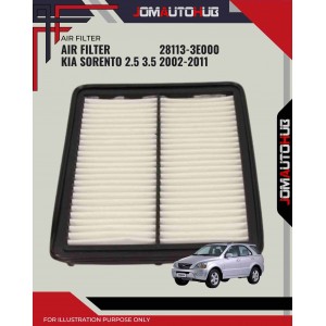 Air Filter-Kia Sorento 2.5cc 3.5cc (2002-2011)-28113-3E000