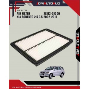 Air Filter-Kia Sorento 2.5cc 3.5cc (2002-2011)-28113-3E000
