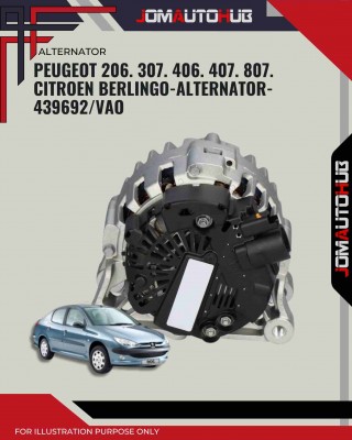 Alternator-Peugeot 206-307-406-407-807-Citroen Berlingo-439692