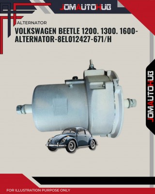 Alternator-Volkswagen Beetle 1200-1300-1600-8EL012427-671