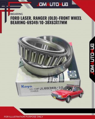 Ford Laser. Ranger (Old)-Front Wheel Bearing-69349/10-38x63x17mm