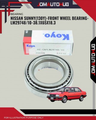 Nissan Sunny(130y)-Front Wheel Bearing-LM2974810-38.1x65x18.3