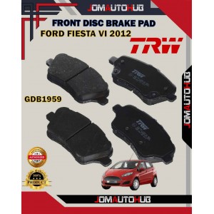 Ford Fiesta IV-Ford B-MAX-Front Disc Brake Pad-TRW-GDB1959