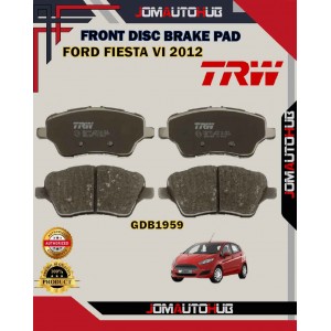 Ford Fiesta IV-Ford B-MAX-Front Disc Brake Pad-TRW-GDB1959