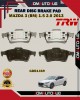Showing image for Mazda 3 BM-Rear Disc Brake Pad-TRW-GDB1469 Mazda 3 BM-Rear Disc Brake Pad-TRW-GDB1469 Brake Pad image
