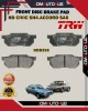 Showing image for Honda City SX8-Accord SA6-SA6Y-Civic SH4-Front Disc Brake Pad-TRW-GDB358 Honda City SX8-Accord SA6-SA6Y-Civic SH4-Front Disc Brake Pad-TRW-GDB358 Brake Pad image