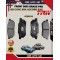 Honda City SX8-Accord SA6-SA6Y-Civic SH4-Front Disc Brake Pad-TRW-GDB358