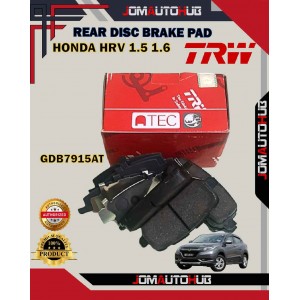 Honda HR-V T7A-Odyssey RC4 Rear Disc Brake Pad-TRW-GDB7915AT