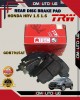Showing image for Honda HR-V T7A-Odyssey RC4 Rear Disc Brake Pad-TRW-GDB7915AT Honda HR-V T7A-Odyssey RC4 Rear Disc Brake Pad-TRW-GDB7915AT Brake Pad image