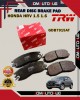 Showing image for Honda HR-V T7A-Odyssey RC4 Rear Disc Brake Pad-TRW-GDB7915AT Honda HR-V T7A-Odyssey RC4 Rear Disc Brake Pad-TRW-GDB7915AT Brake Pad image