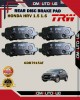 Showing image for Honda HR-V T7A-Odyssey RC4 Rear Disc Brake Pad-TRW-GDB7915AT Honda HR-V T7A-Odyssey RC4 Rear Disc Brake Pad-TRW-GDB7915AT Brake Pad image