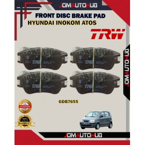 Hyundai Inokom Atos-Front Disc Brake Pad-TRW-GDB7655