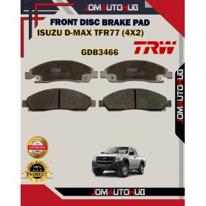 Isuzu D-Max TFR-TFS-Rodeo-Chevrolet Colorado Front Disc Brake Pad-TRW-GDB3466