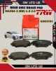 Showing image for Mazda 3-Rear Disc Brake Pad-TRW-GDB3593 Mazda 3-Rear Disc Brake Pad-TRW-GDB3593 Brake Pad image