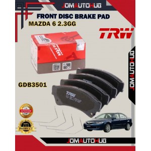 Mazda 6 GH-Front Disc Brake Pad-TRW-GDB3501