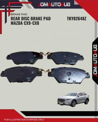 Rear Disc Brake Pad Set-Mazda CX9-CX8-TKY82648Z