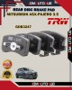 Showing image for Mitsubishi ASX-Mitsubishi Lancer-Airtrek-Pajero V54-Rear Disc Brake Pad-TRW-GDB3247 Mitsubishi ASX-Mitsubishi Lancer-Airtrek-Pajero V54-Rear Disc Brake Pad-TRW-GDB3247 Brake Pad image