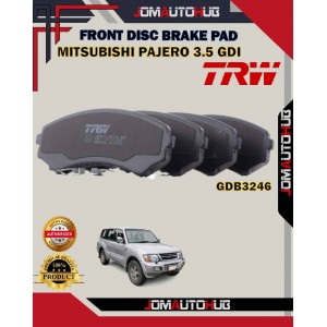 Mitsubishi Grandis 2.4cc NA4W-Pajero 3.5cc-Shogun Front Disc Brake Pad-TRW-GDB3246 Mitsubishi Grandis 2.4cc NA4W-Pajero 3.5cc-Shogun Front Disc Brake Pad-TRW-GDB3246