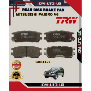 Mitsubishi Pajero V6 Rear Disc Brake Pad-TRW-GDB1127