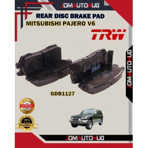 Mitsubishi Pajero V6 Rear Disc Brake Pad-TRW-GDB1127