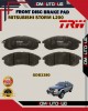 Showing image for Mitsubishi Storm L200 3.0CC Front Disc Brake Pad-TRW-GDB3380 Mitsubishi Storm L200 3.0CC Front Disc Brake Pad-TRW-GDB3380 Brake Pad image