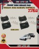Showing image for Nissan 350Z-Fairlady X-Skyline-Subaru Impreze-Forester-Front Disc Brake Pad-TRW-GDB3350 Nissan 350Z-Fairlady X-Skyline-Subaru Impreze-Forester-Front Disc Brake Pad-TRW-GDB3350 Brake Pad image