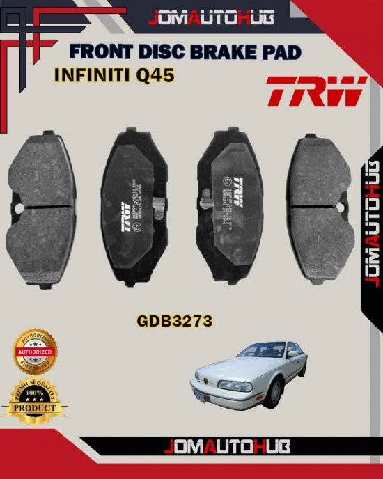 Showing image for Nissan Infiniti Q45-Infiniti J30-Maxima-Front Disc Brake Pad-TRW-GDB3273 Nissan Infiniti Q45-Infiniti J30-Maxima-Front Disc Brake Pad-TRW-GDB3273 Brake Pad image