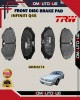 Showing image for Nissan Infiniti Q45-Infiniti J30-Maxima-Front Disc Brake Pad-TRW-GDB3273 Nissan Infiniti Q45-Infiniti J30-Maxima-Front Disc Brake Pad-TRW-GDB3273 Brake Pad image