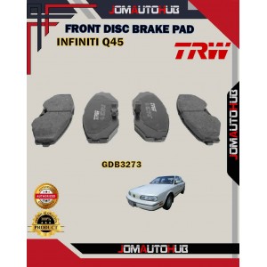 Nissan Infiniti Q45-Infiniti J30-Maxima-Front Disc Brake Pad-TRW-GDB3273 Nissan Infiniti Q45-Infiniti J30-Maxima-Front Disc Brake Pad-TRW-GDB3273