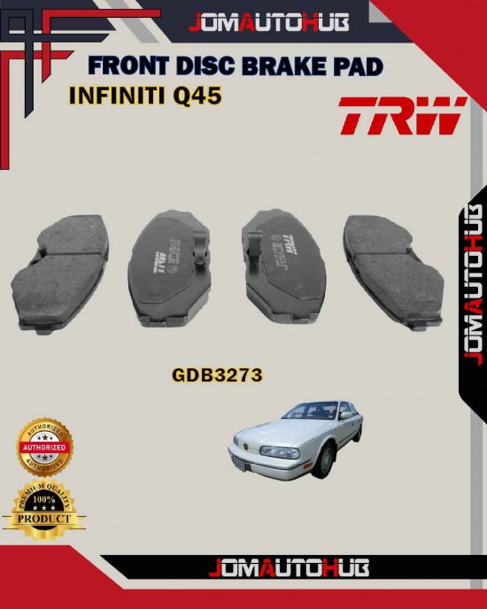 Showing image for Nissan Infiniti Q45-Infiniti J30-Maxima-Front Disc Brake Pad-TRW-GDB3273 Nissan Infiniti Q45-Infiniti J30-Maxima-Front Disc Brake Pad-TRW-GDB3273 Brake Pad image