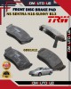 Showing image for Nissan Sentra N16 1.6CC-Sunny B13-Front Disc Brake Pad-TRW-GDB1012 Nissan Sentra N16 1.6CC-Sunny B13-Front Disc Brake Pad-TRW-GDB1012 Brake Pad image