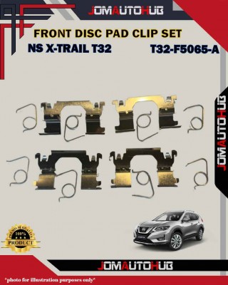 Front Disc Pad Clip Set-Nissan X-Trail T32 2.0cc 2.5cc-T32-F5065-A