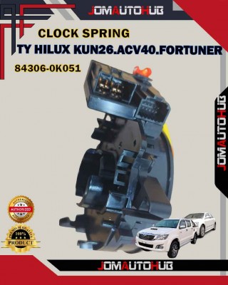 Clock spring-Toyota Hilux KUN25.KUN26.Camry ACV30.ACV40.Vios NCP93.Fortuner TGN51.Innova TGN40.Altis ZZE142-84306-0K051
